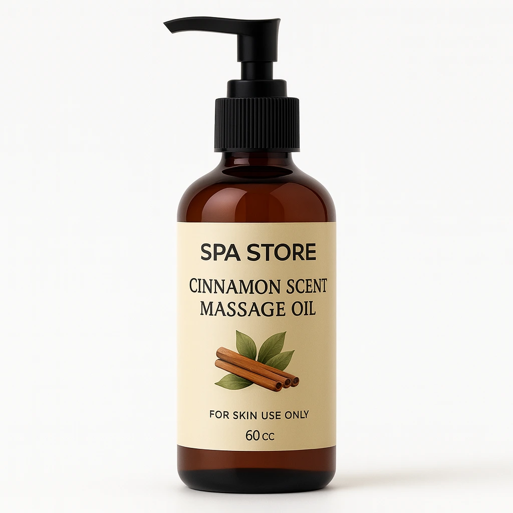روغن ماساژ اسپااستور رایحه دارچین